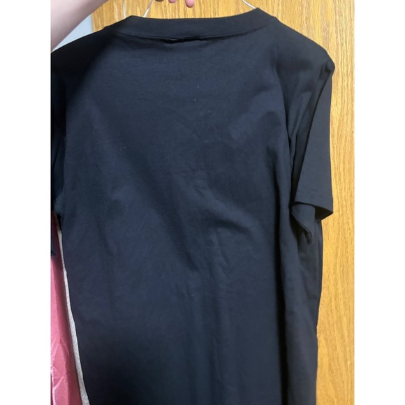 East Africa Zebra Graphic Rhinestone‎ Black T-Shirt Womens Animal Tee - Picture 6 of 8